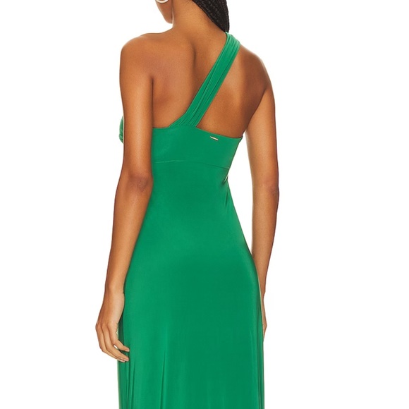 New Misa Los Angeles Dress in Kelly Green - Picture 4 of 4